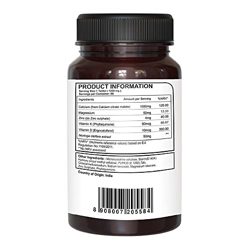 Ultra Calcium Citrate 1000mg with Vitamin D & Zinc