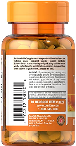 Vitamin K 100 mcg Tablets by Puritan's Pride