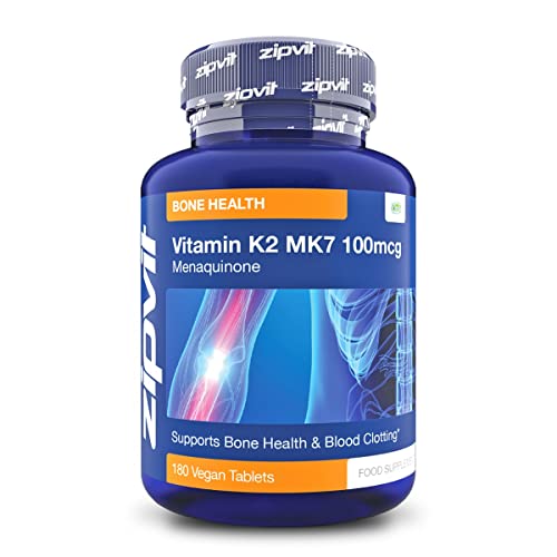 Vitamin K2 MK7 100mcg - 180 Vegan Tablets