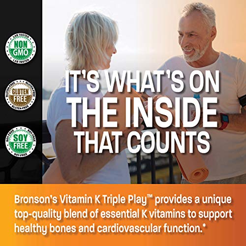 Triple Vitamin K Formula: MK7, MK4, K1