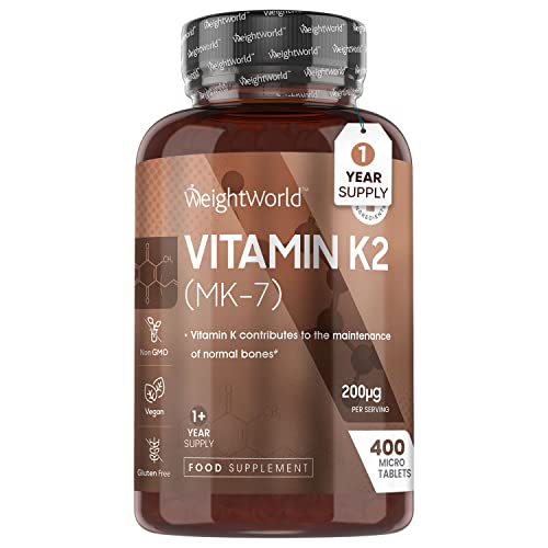 Vitamin K2 200µg - 400 Vegan Tablets