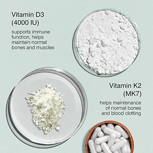 High Strength Vitamin D3 K2 Capsules 4000 IU