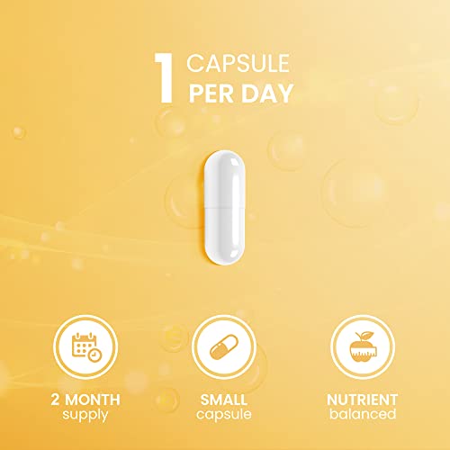 Vitamin D3 K2 Capsules with Coconut MCTs - 60 Count