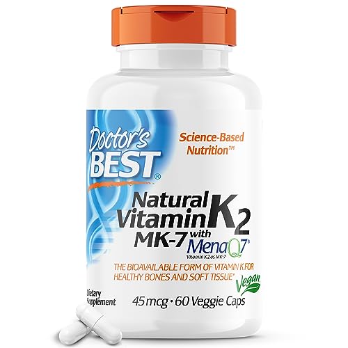 Doctor's Best Vitamin K2 MK-7, 60 Capsules