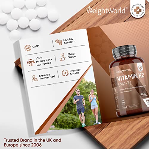 Vitamin K2 200µg - 400 Vegan Tablets