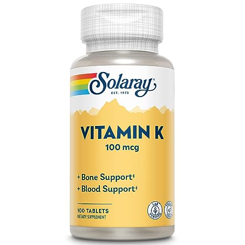 Solaray Vitamin K-1 100mcg for Bone & Blood Health