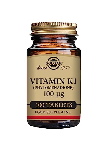 Solgar Vitamin K 100 mcg Tablets - Bone Support