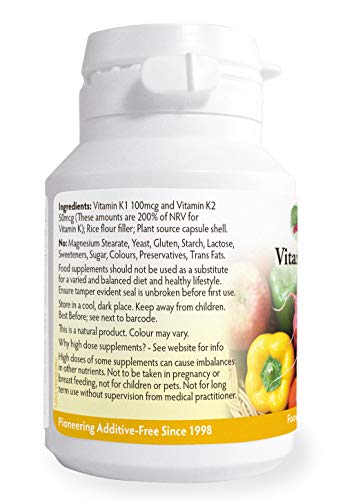 Vitamin K Complex 150mcg - 90 Capsules