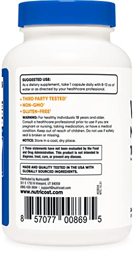Nutricost Vitamin K2 MK4 100mcg, 240 Capsules