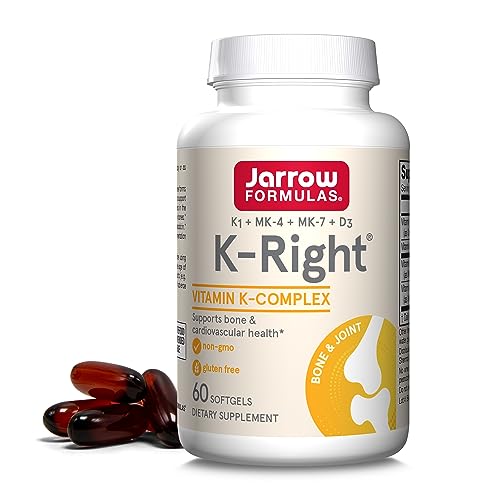 Jarrow Formulas K-Right Vitamin K Complex Softgels