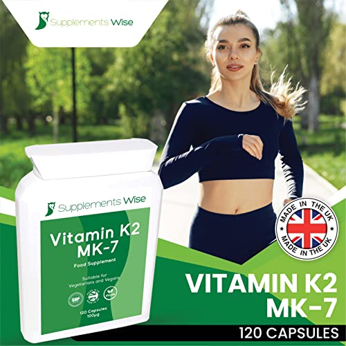 Vitamin K2 MK7 Capsules for Bone Support
