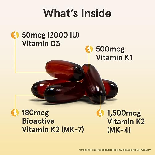 Jarrow Formulas K-Right Vitamin K Complex Softgels