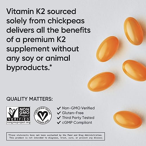 Sports Research Vitamin K2 MK7 with Coconut Oil