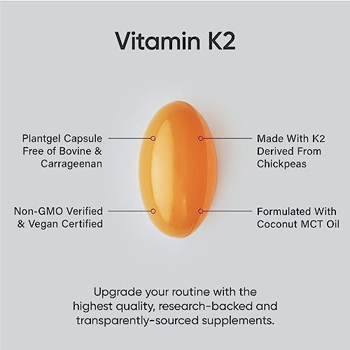Sports Research Vitamin K2 MK7 with Coconut Oil