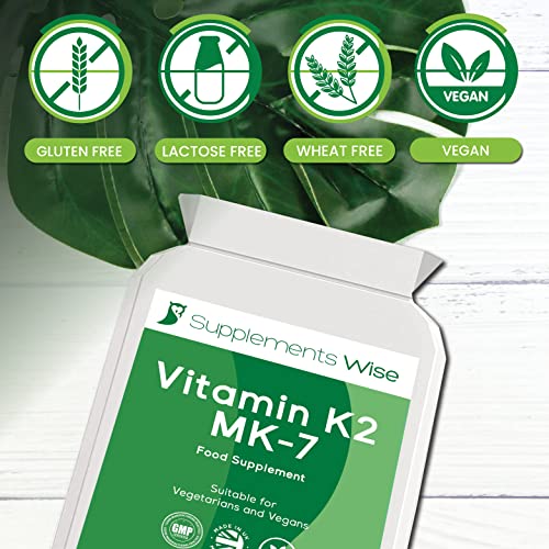 Vitamin K2 MK7 Capsules for Bone Support