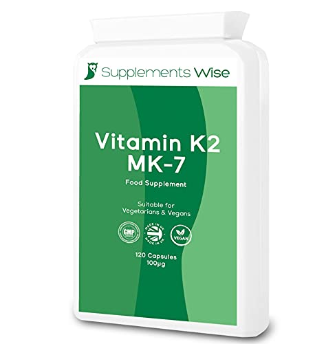 Vitamin K2 MK7 Capsules for Bone Support