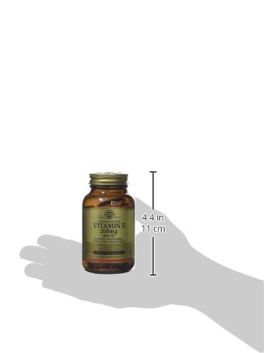 Solgar Vitamin E 400 IU Softgels, 50 Count