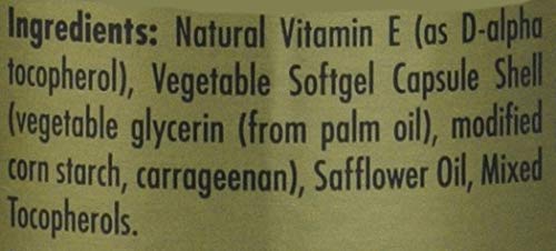 Solgar Vitamin E 400 IU Softgels, 50 Count