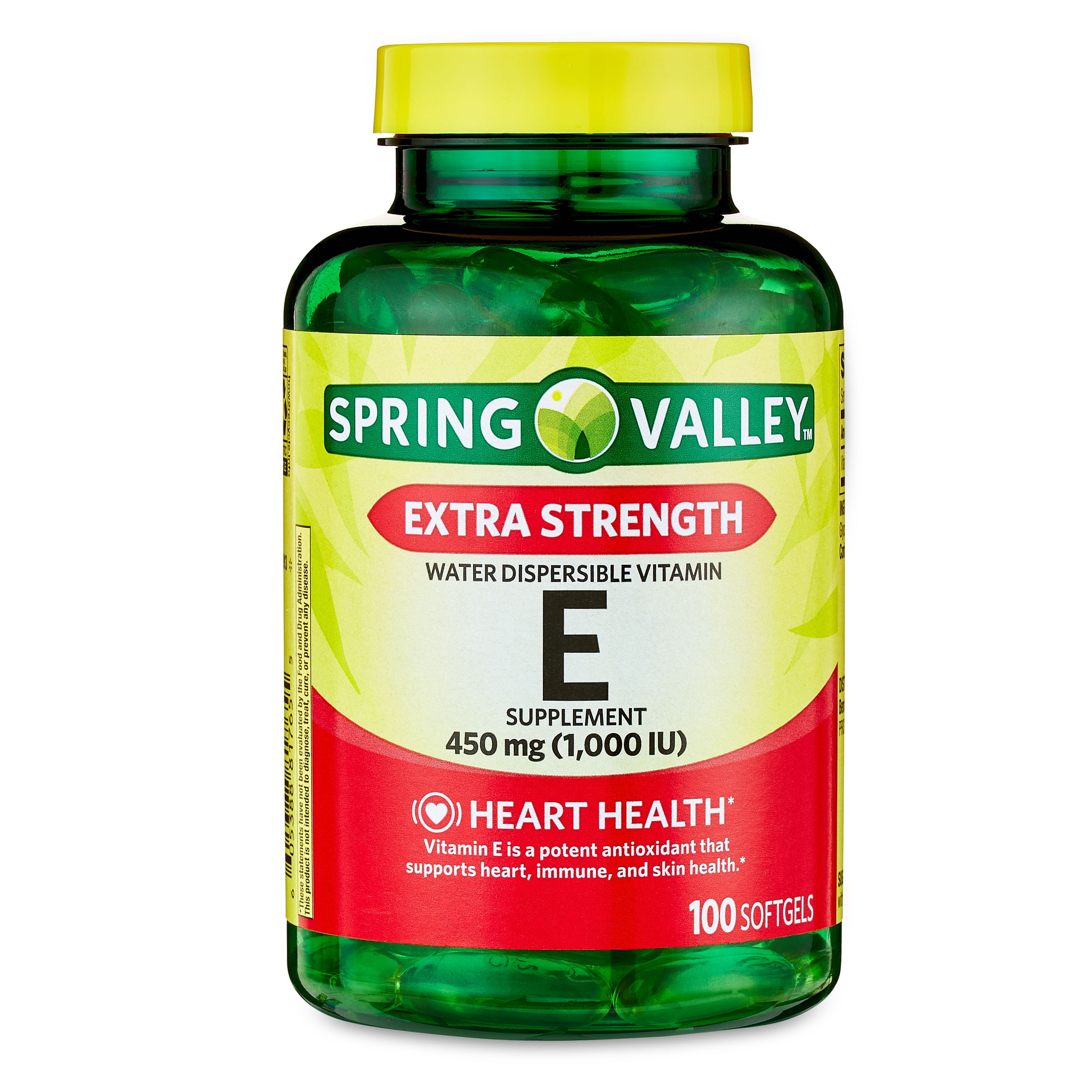 Spring Valley Extra Strength Vitamin E 450 mg Softgels