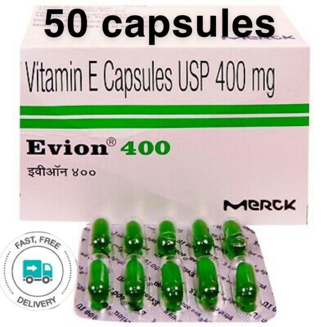 Vitamin E Evion 400mg Capsules for Healthy Skin