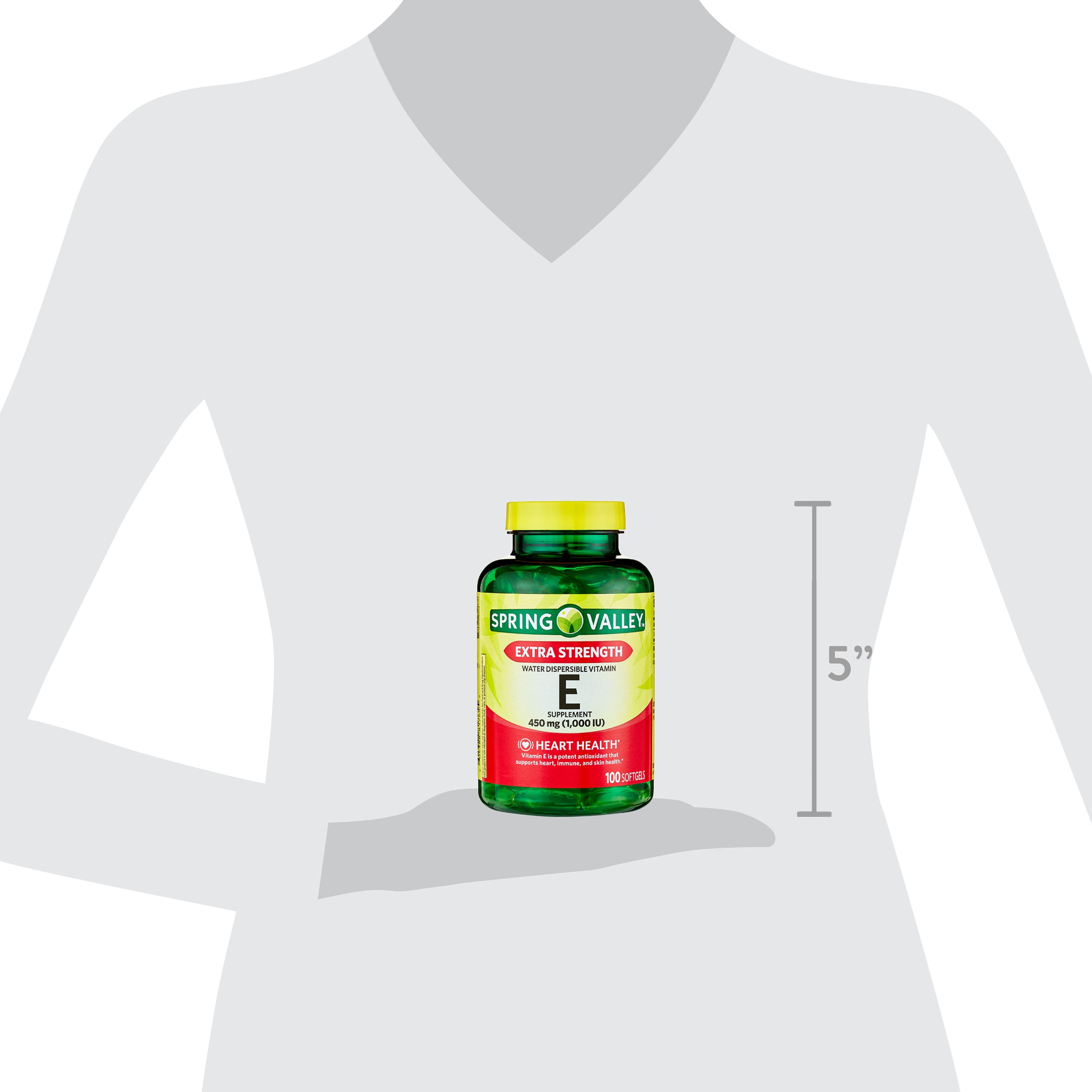Spring Valley Extra Strength Vitamin E 450 mg Softgels