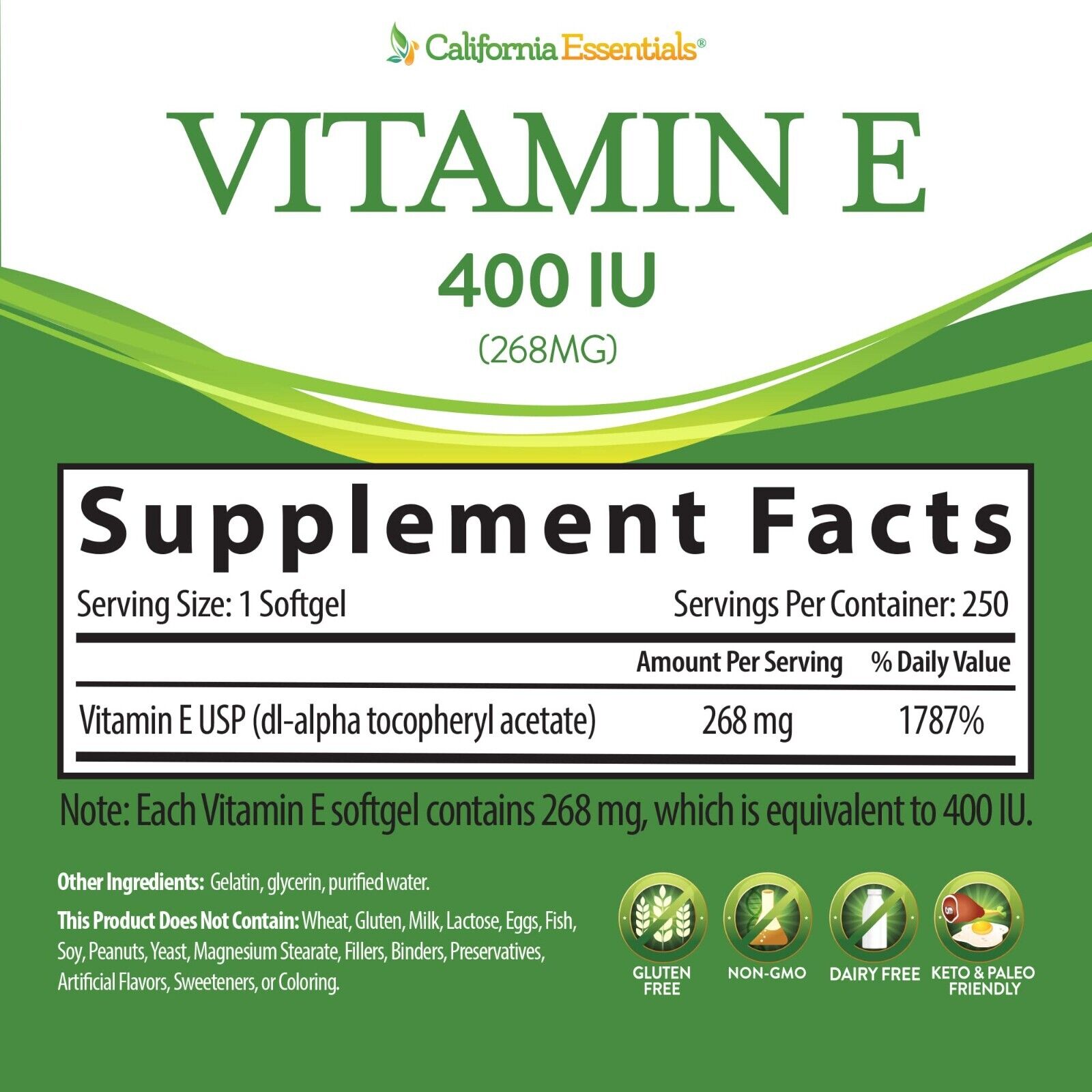 Vitamin E 400 IU for Immune Support