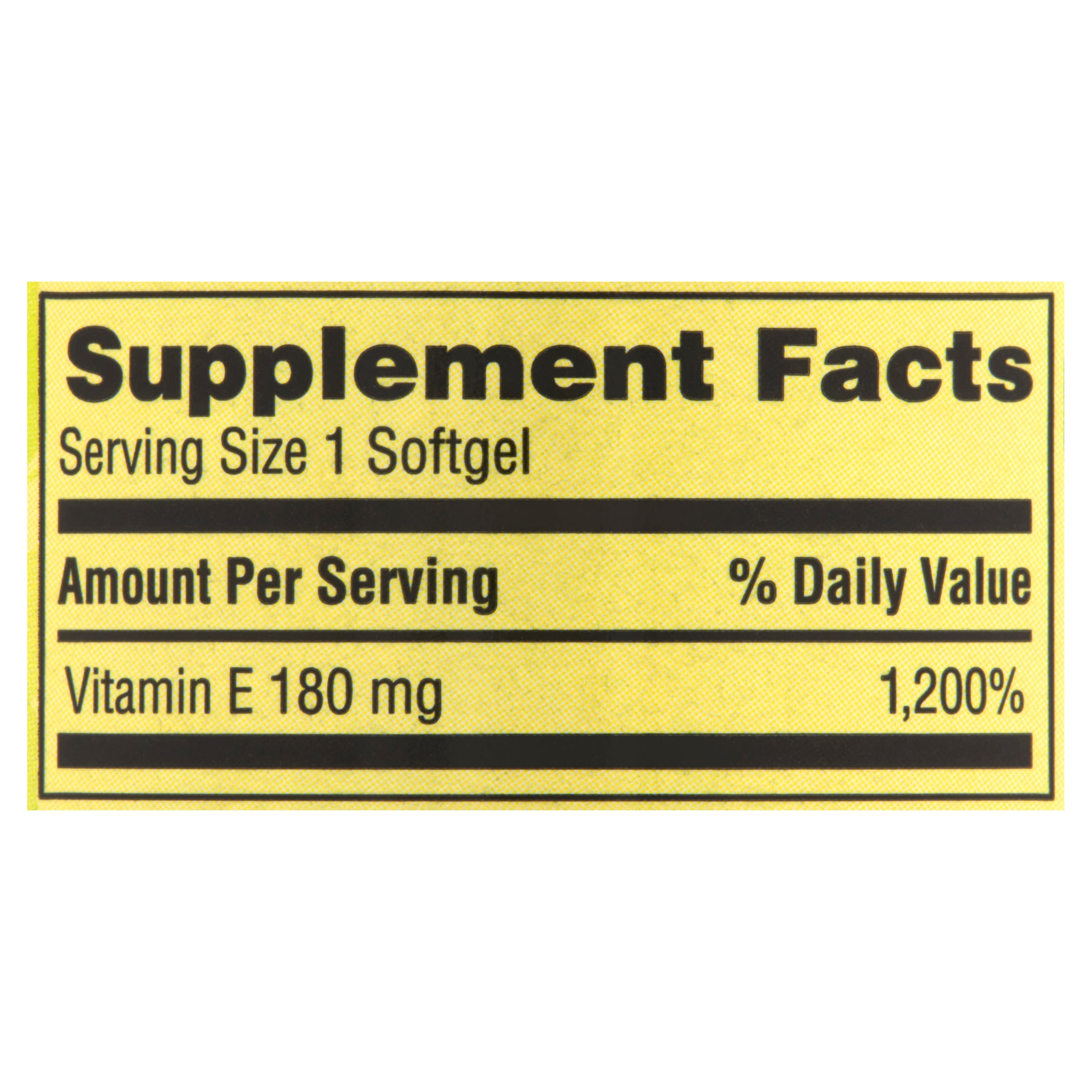 Spring Valley Water Dispersible Vitamin E, 100 Count