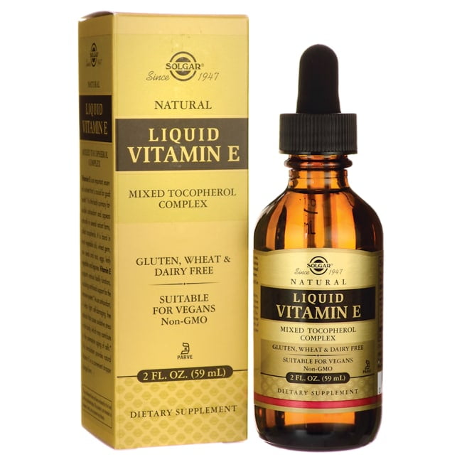 Solgar Liquid Vitamin E 2 oz Bottle