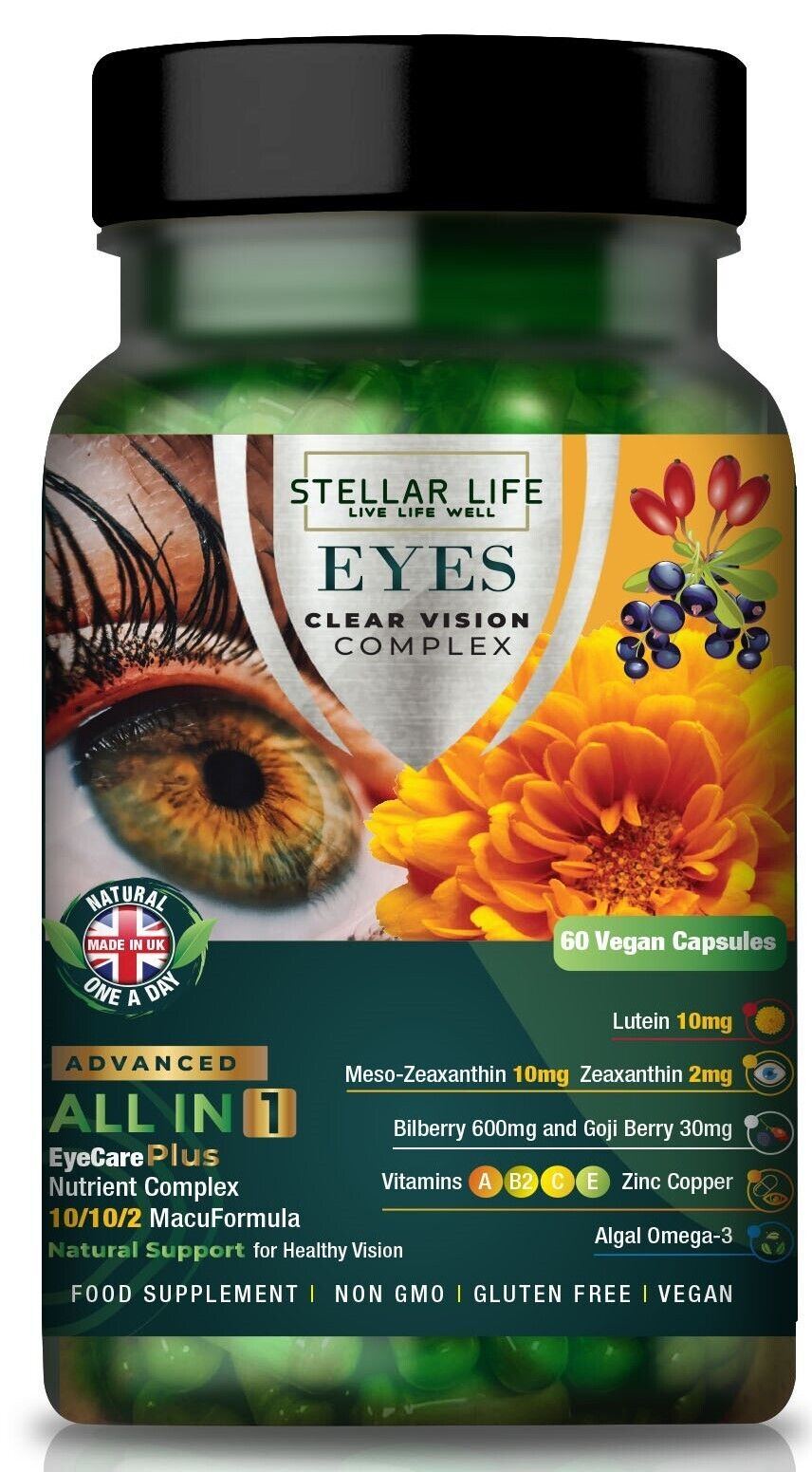 Vegan Eye Vitamin & Mineral Supplement for Vision