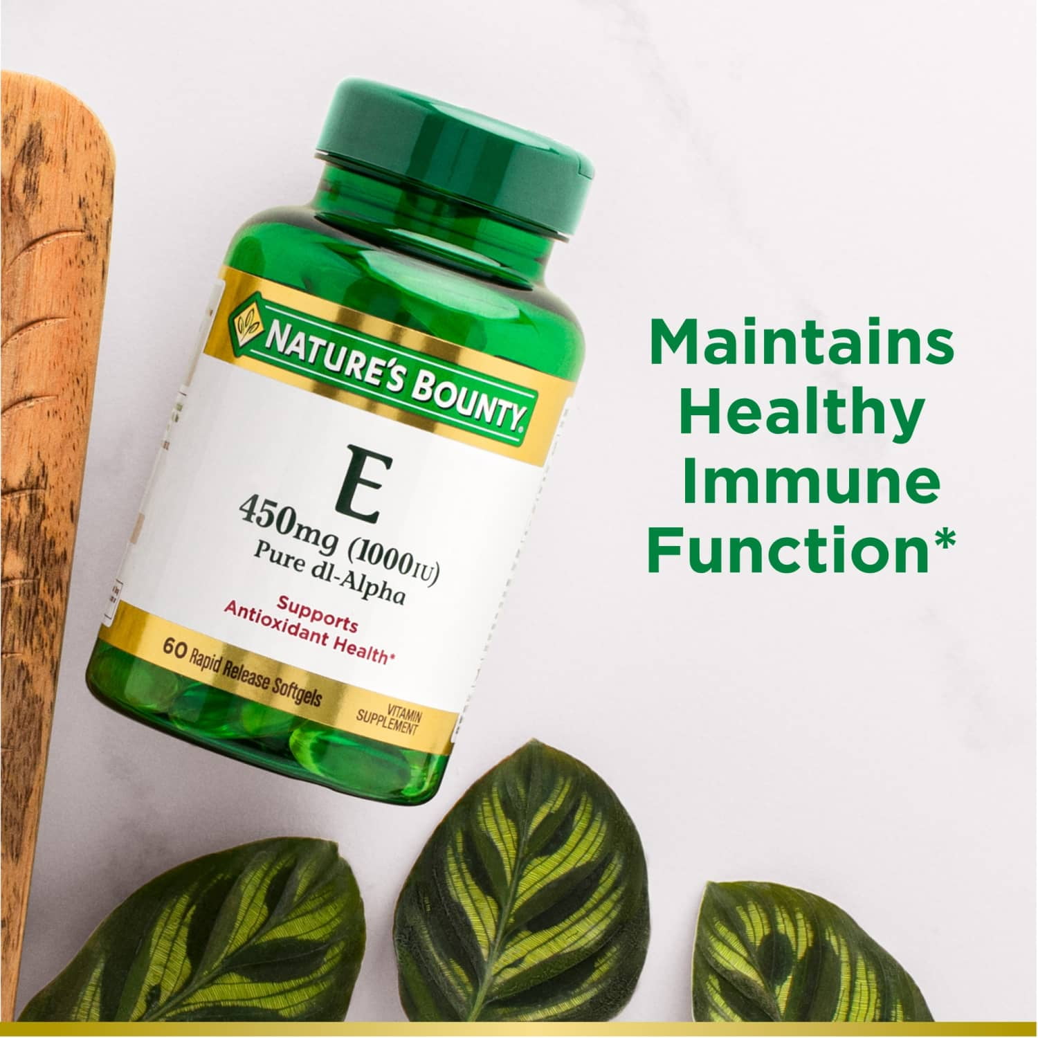 Nature's Bounty Vitamin E 1000 IU Softgels