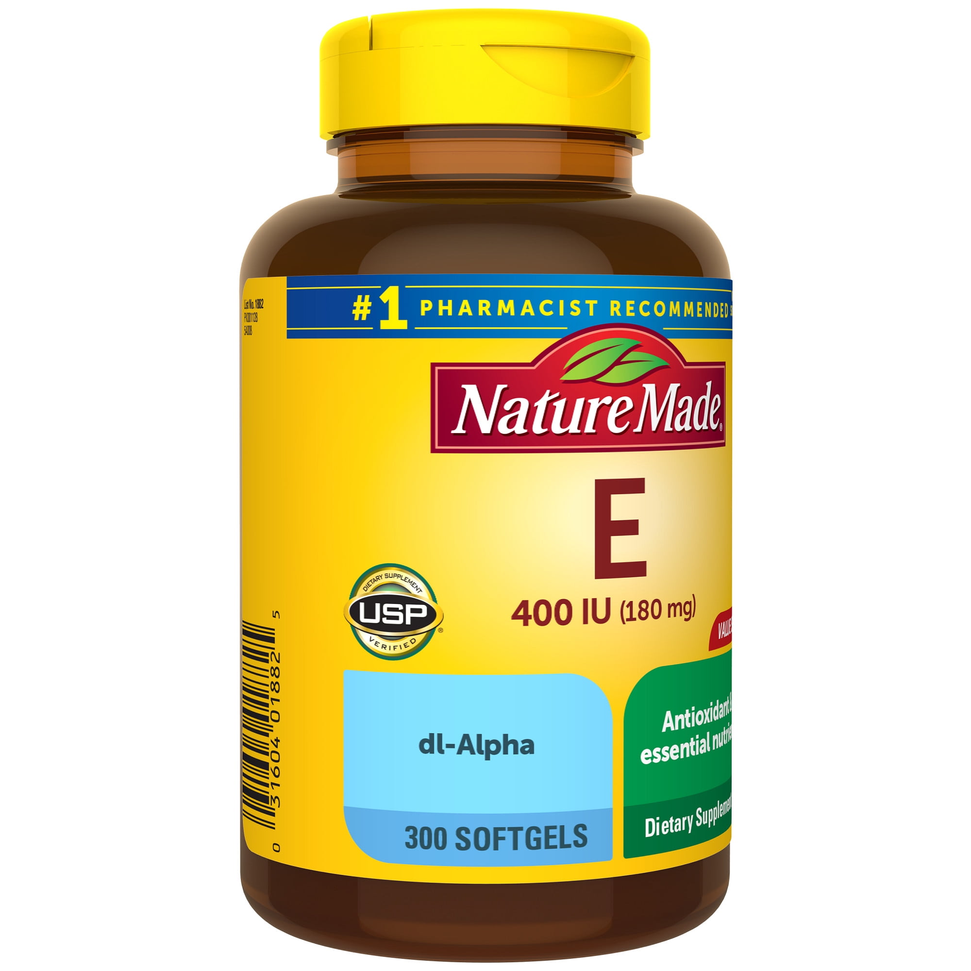Nature Made Vitamin E 400 IU, 300 Softgels
