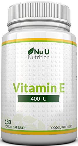 Vitamin E 400IU Softgels for Hair, Skin, Nails