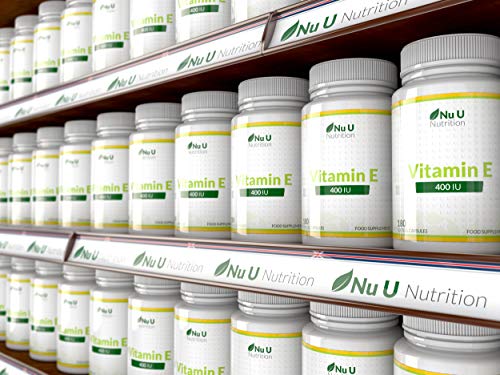 Vitamin E 400IU Softgels for Hair, Skin, Nails