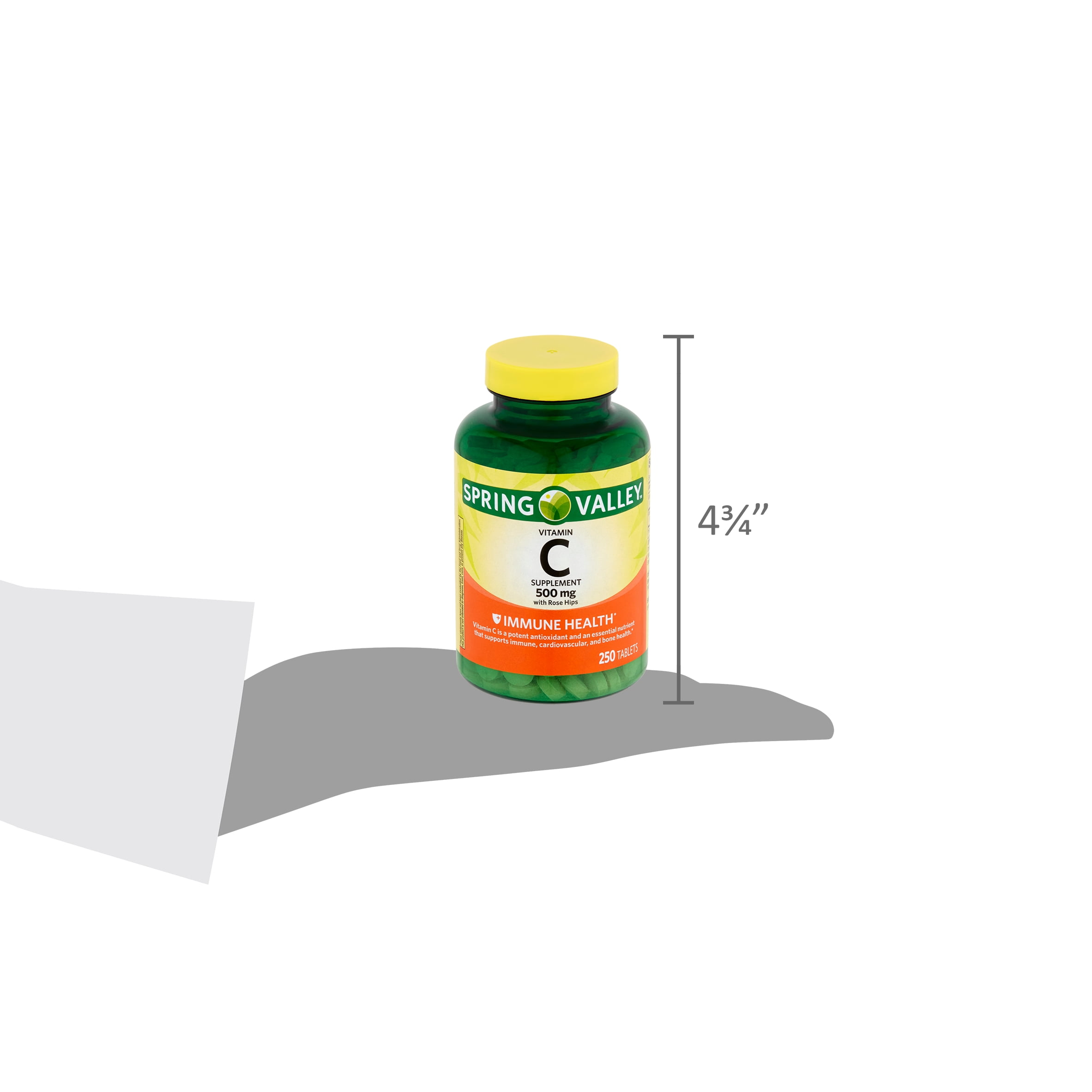 Spring Valley Vitamin C with Rose Hips, 500 mg