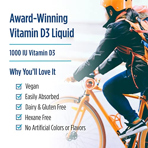 Nordic Naturals Vegan Vitamin D3 Liquid 1000 IU