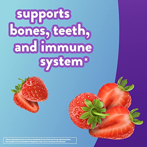 Vitafusion Extra Strength Vitamin D3 Gummies, Strawberry