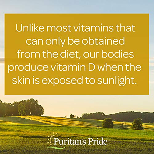 Puritan's Pride Vitamin D3 5000 IU Softgels