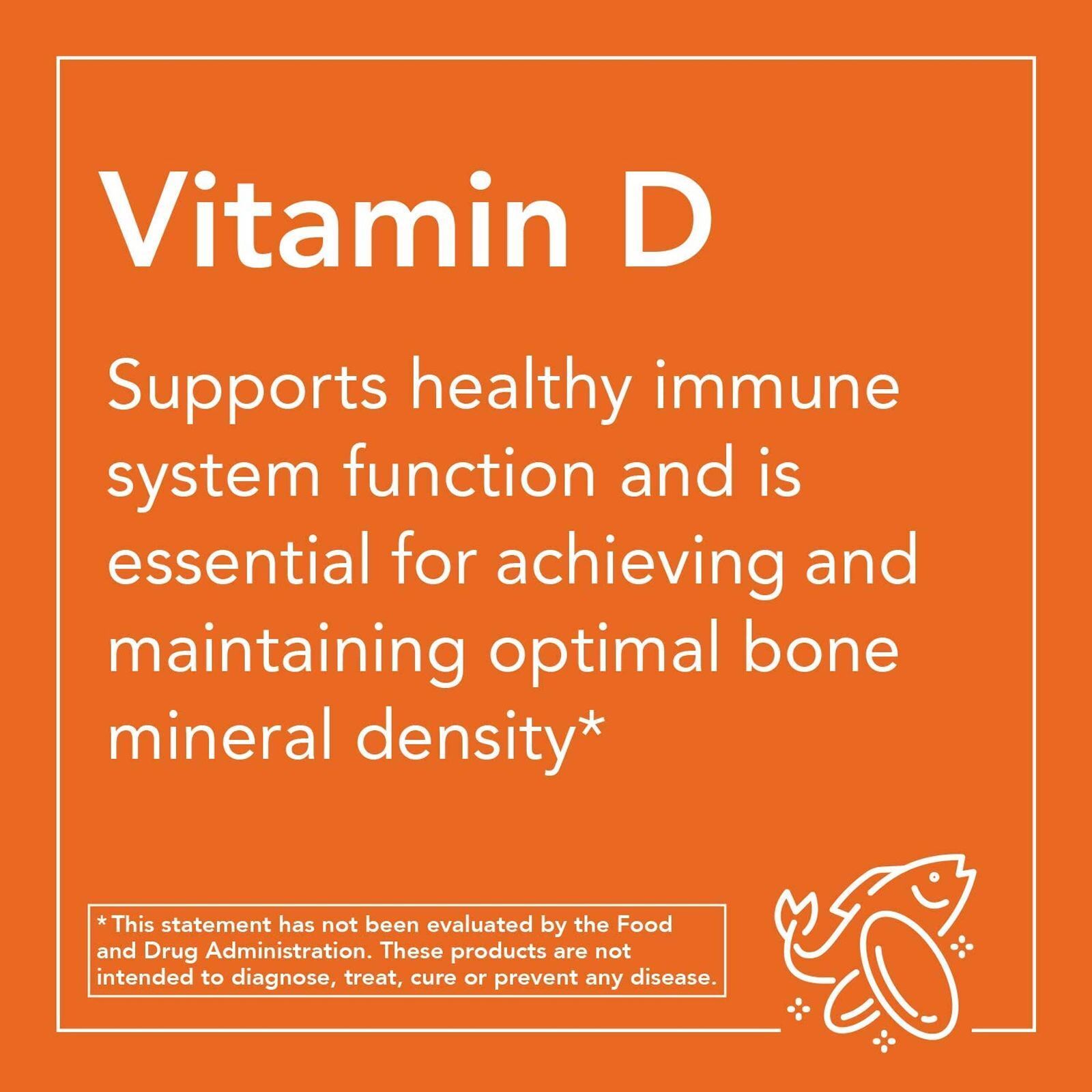 NOW Foods Vitamin D-3 2000 IU, 240 Softgels