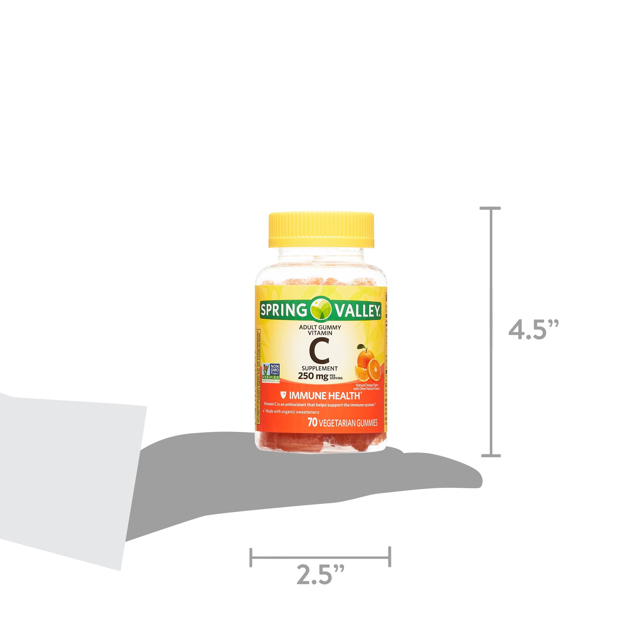 Spring Valley Non-GMO Vitamin C Gummies, 250mg