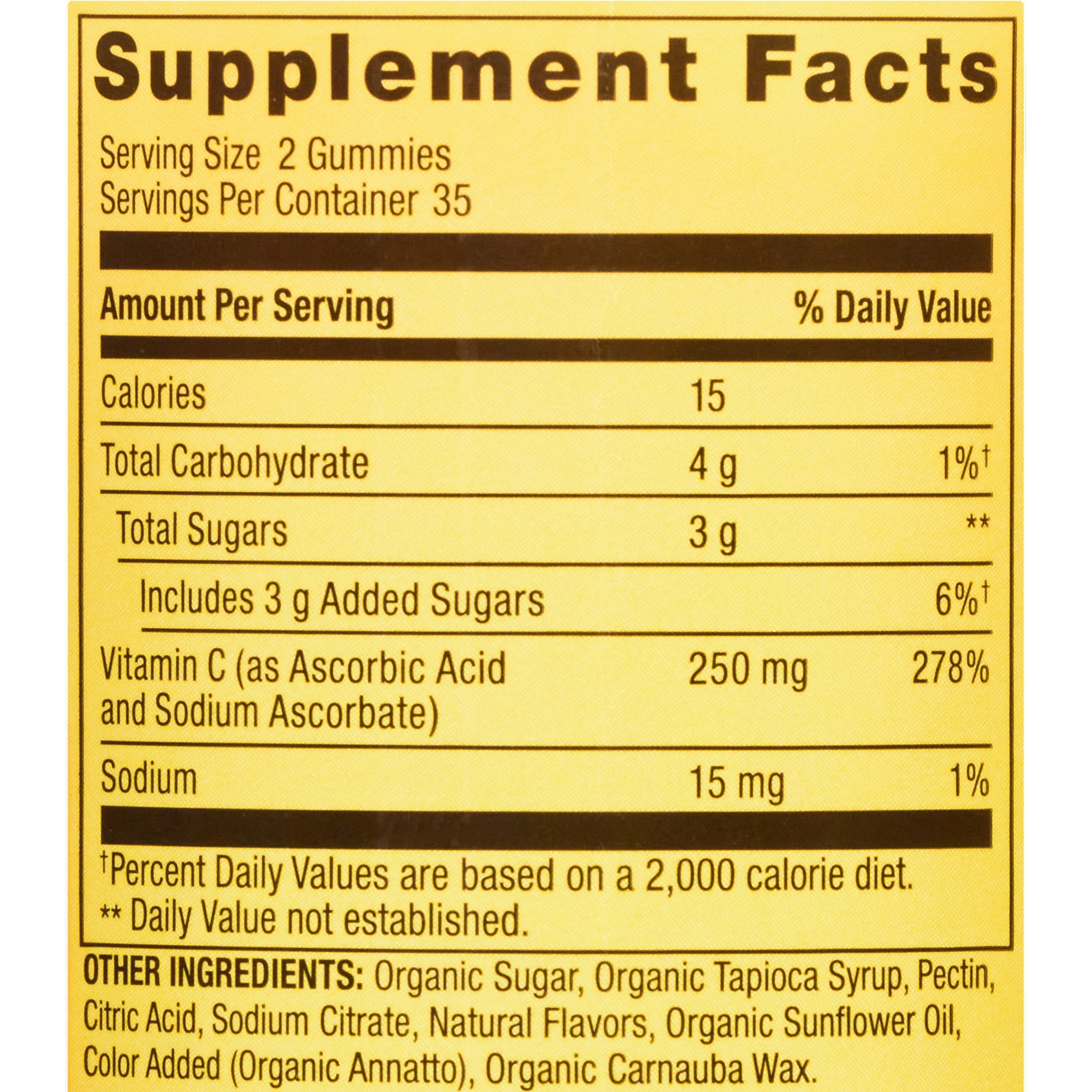 Spring Valley Non-GMO Vitamin C Gummies, 250mg