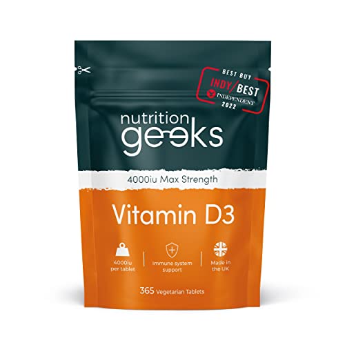 Vegetarian High Strength Vitamin D3 - 365 Tablets