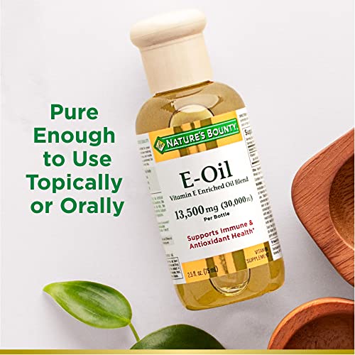 Nature’s Bounty Vitamin E Oil, 30,000 IU