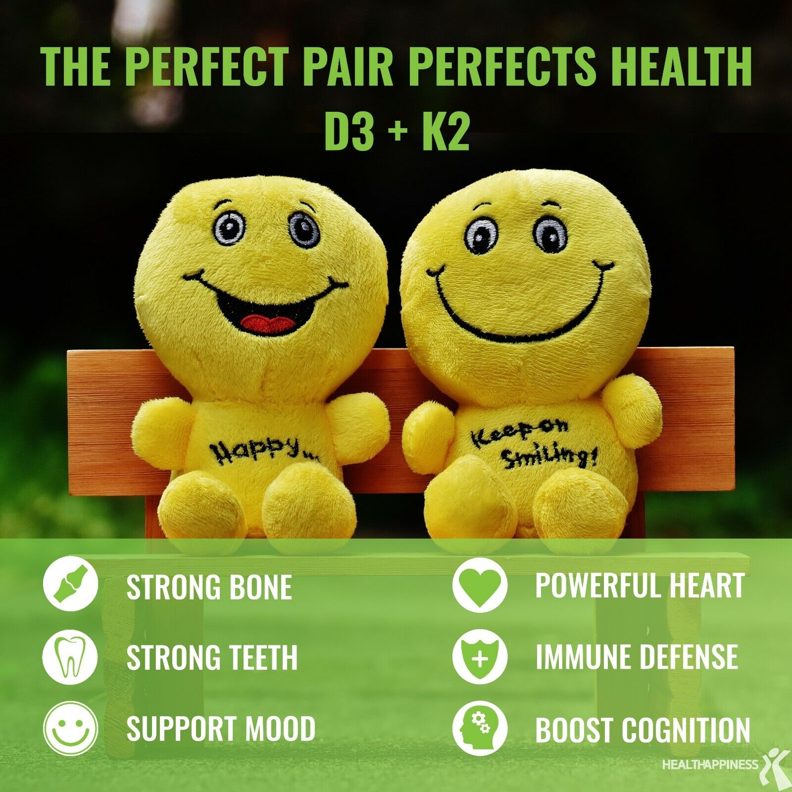 Liposomal Vitamin D3 5000 IU with K2 MK7