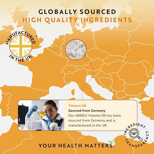 High Strength Vitamin D3 4000 IU Softgels