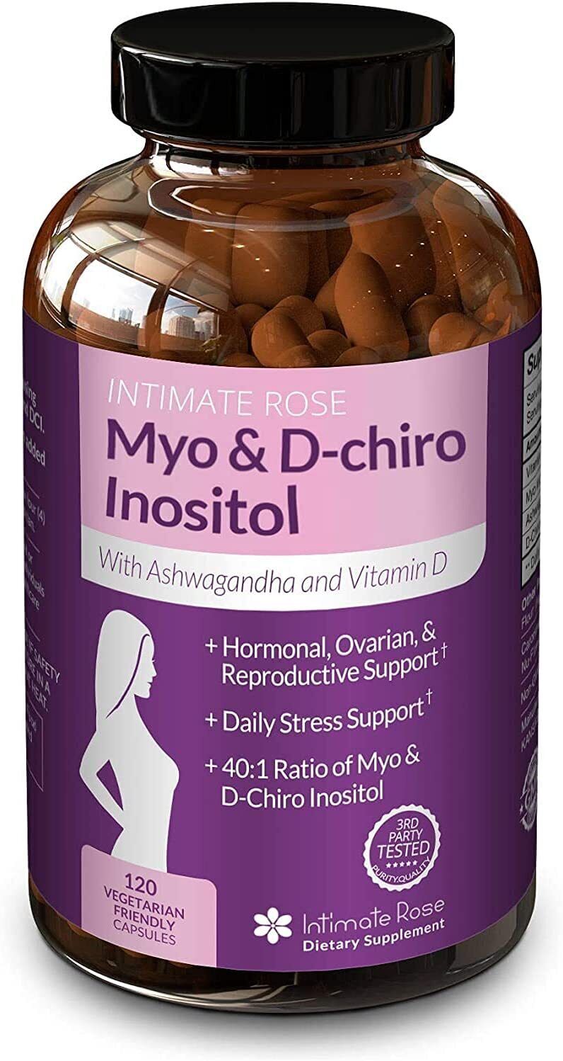 Myo-Inositol & Ashwagandha for PCOS - 120 Capsules