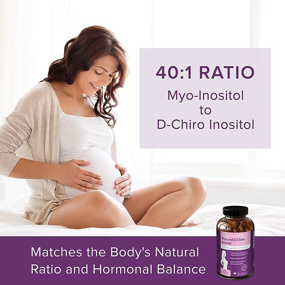 Myo-Inositol & Ashwagandha for PCOS - 120 Capsules