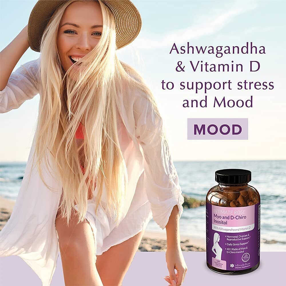 Myo-Inositol & Ashwagandha for PCOS - 120 Capsules