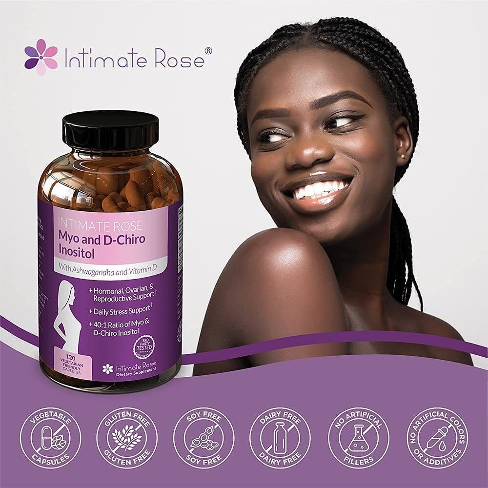 Myo-Inositol & Ashwagandha for PCOS - 120 Capsules