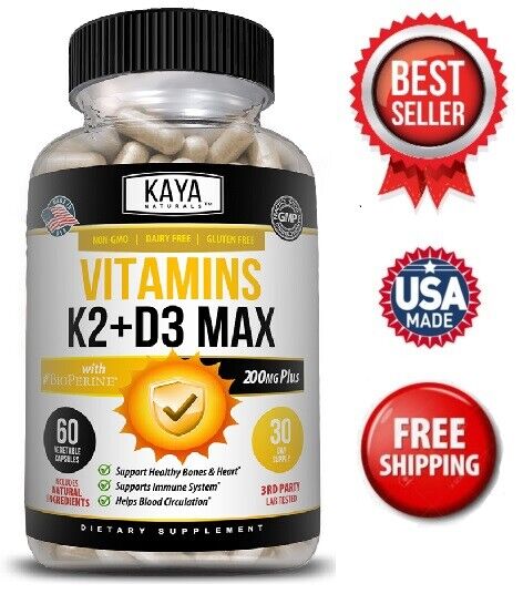Vitamin K2 (MK7) with D3 5000 IU Capsules