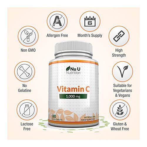High-Potency Vitamin C 1000 mg - Immune Support